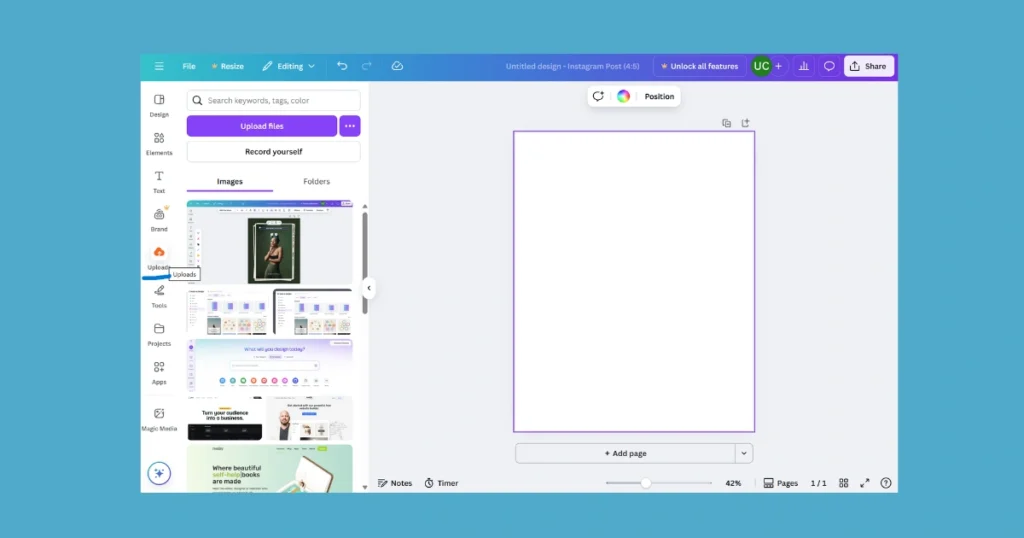 Add and Edit Images- for canva