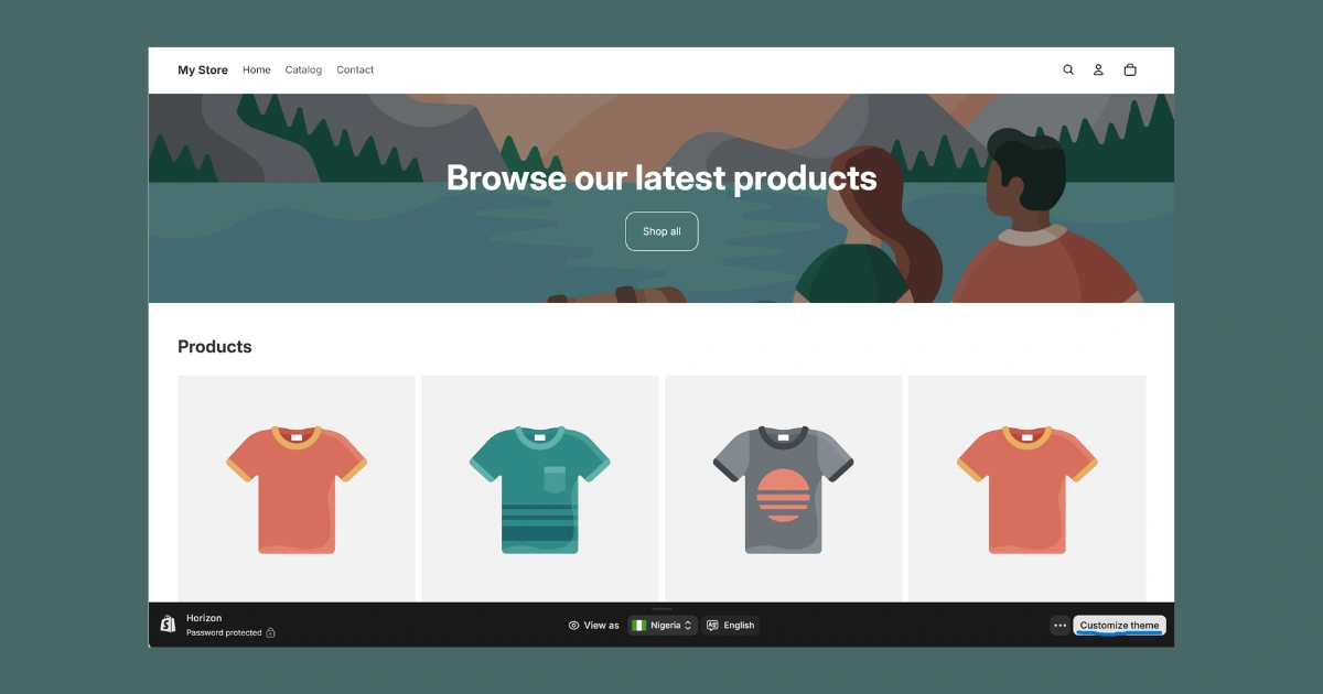 Customize Your Store's Theme