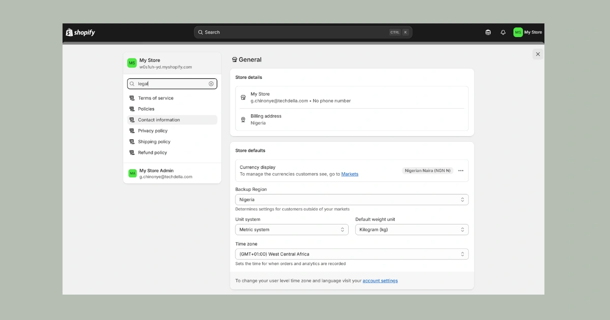 Review Your Store's Legal Pages (Policies)