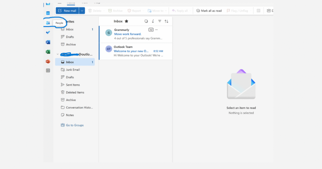 Create a Distribution List in Outlook on Windows. Step 1