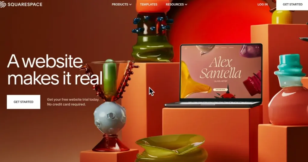 squarespace-Website Builders for Authors