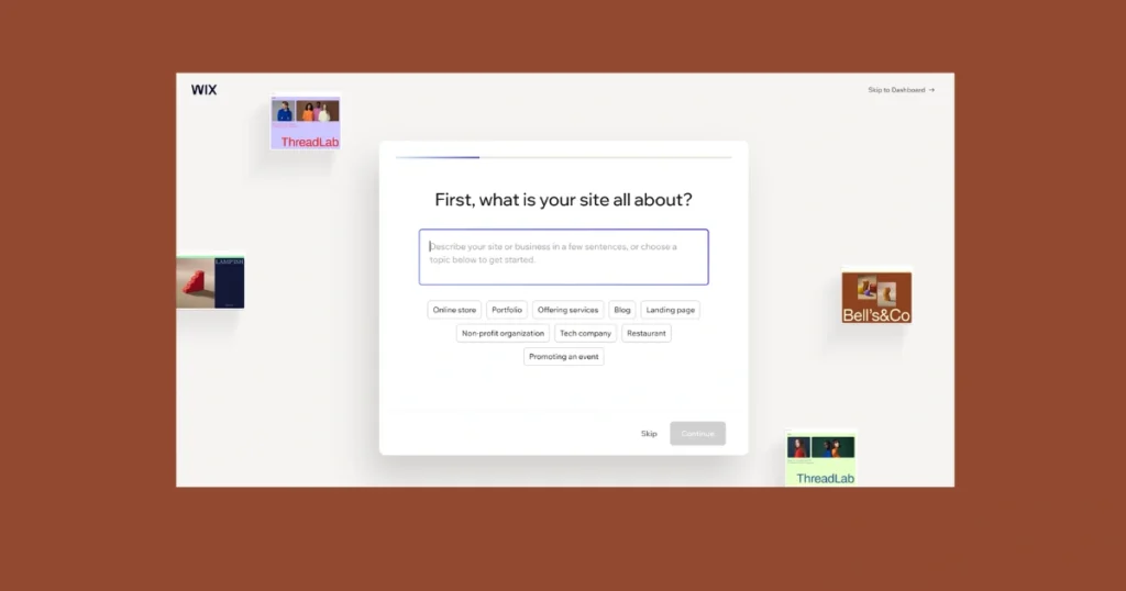 best website builder for restaurants-WIX