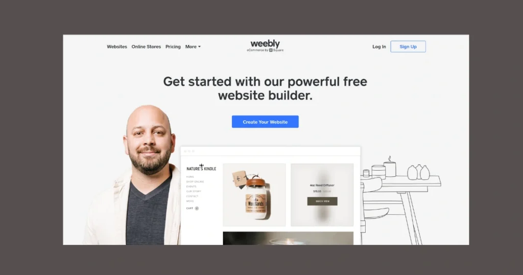 best website builders for authors-Weebly
