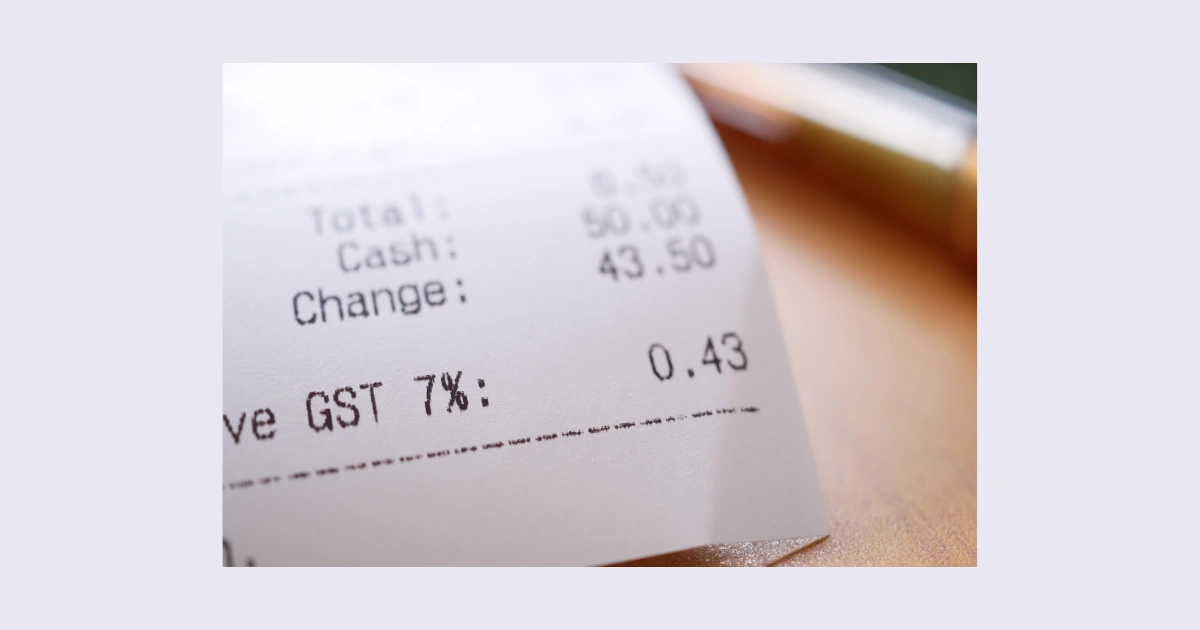 Set Up Receipt Options